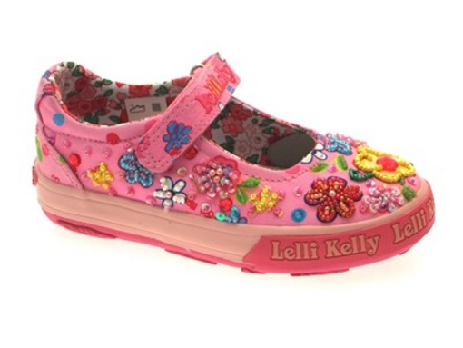 lelli kelly canvas pumps
